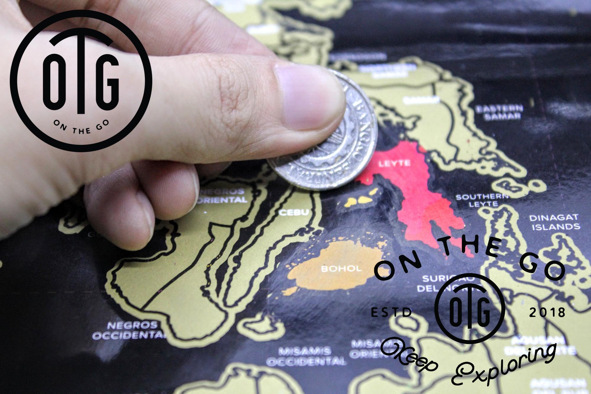 OTG Philippine Scratch Map Limited Edition Hexagon Case review and price