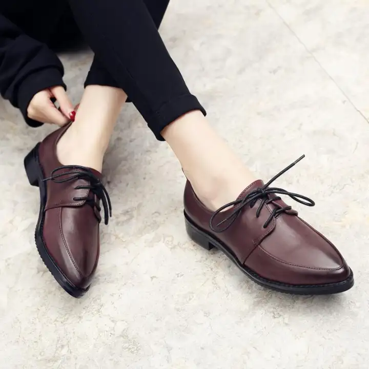 leather shoes for women