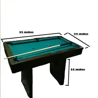 Billiard Table Complete Set 24x42x25 Inches Lazada Ph