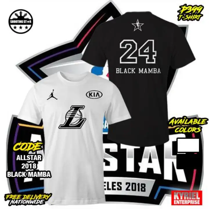 kobe bryant all star t shirt