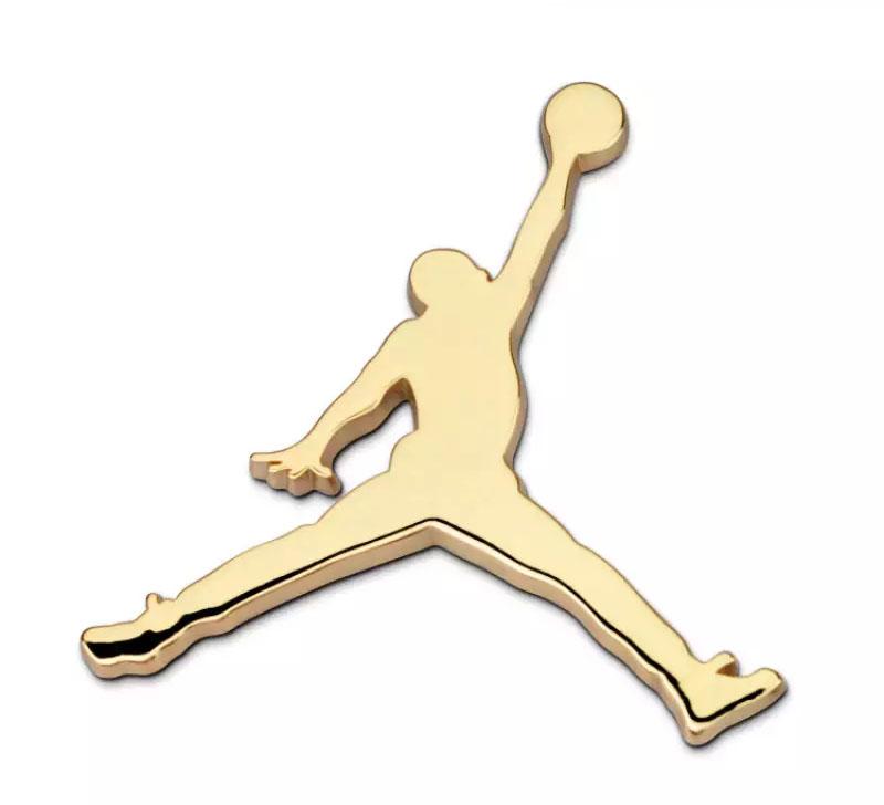 Cocapark NBA Jordan 3D Car Metal Logo Modification Badge NBA Jordan 3D ...