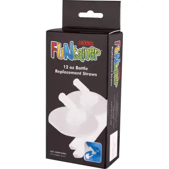 thermos funtainer bottle replacement straws
