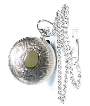 mens silver pocket watch