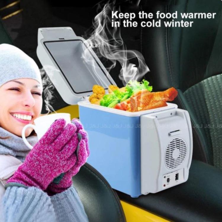 mini fridge and food warmer