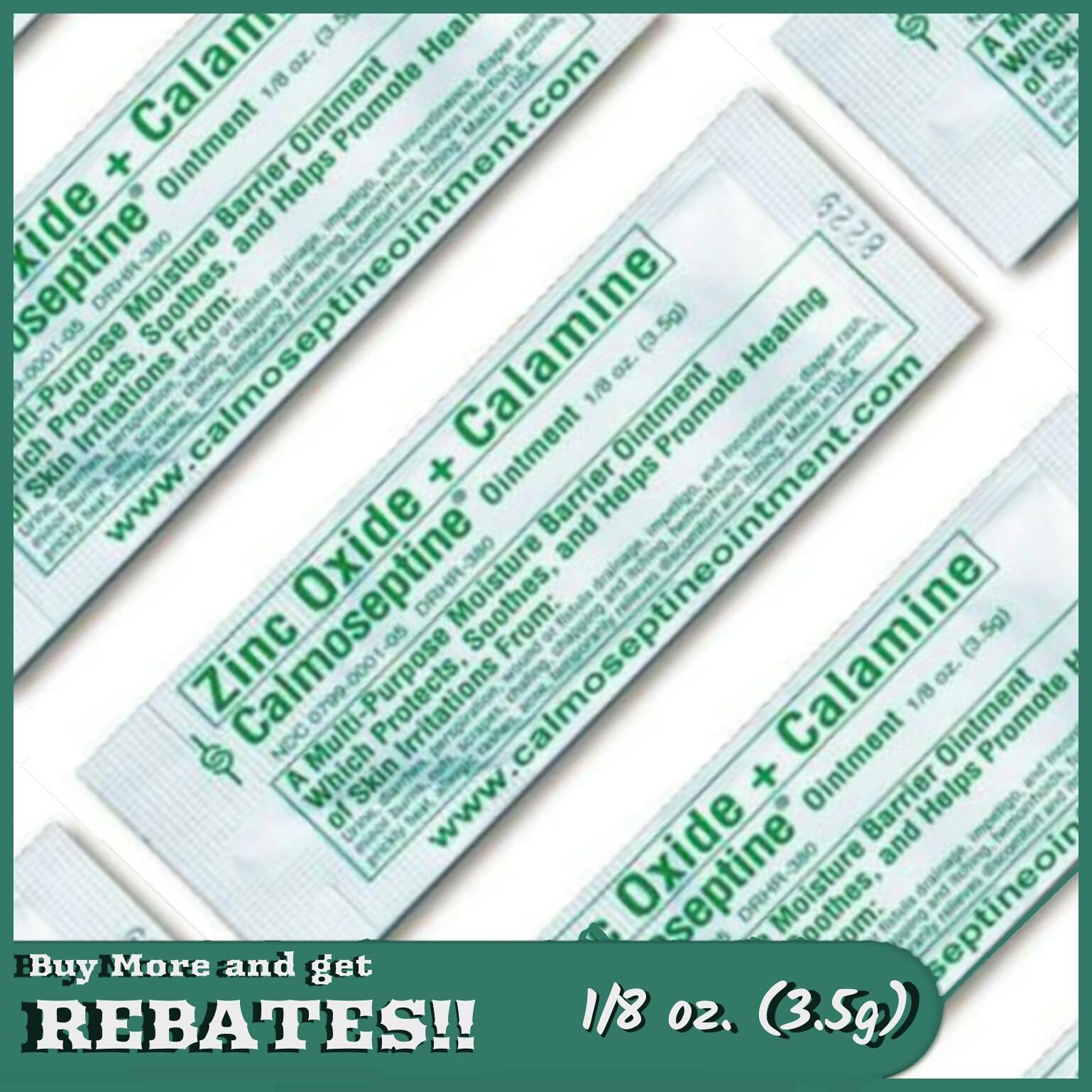 Calmoseptine Ointment [Zinc Oxide + Calamine] 1/8 oz. (3.5 g) Lazada PH