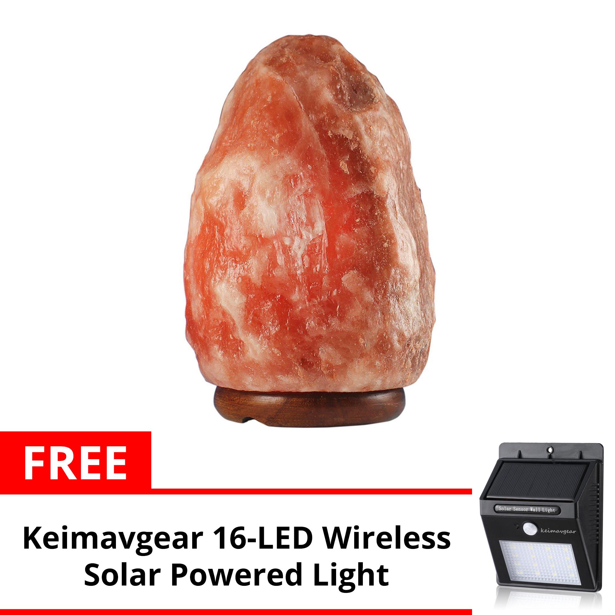 solar powered salt lamp