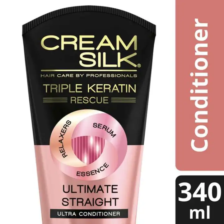 Creamsilk Triple Keratin Rescue Ultimate Straight 340ml Lazada Ph