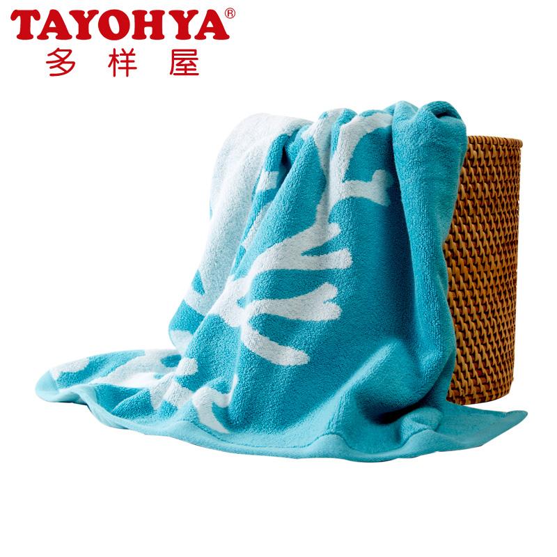 Tayohya Chất Liệu Cotton Màu Mềm Mại Hút Nước Khăn Tắm Khăn Mặt