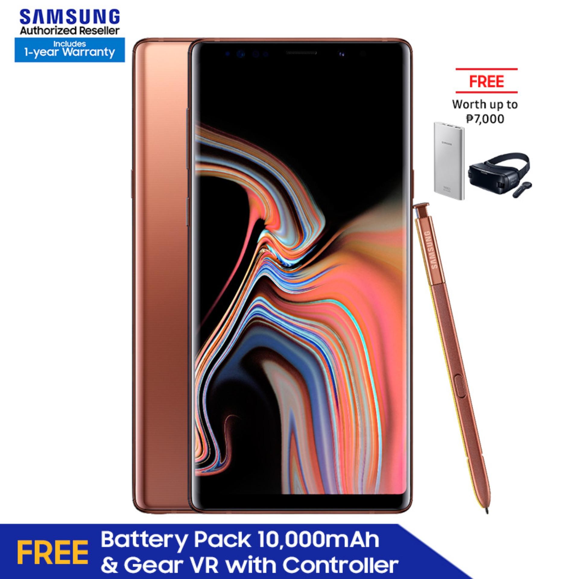 Samsung Galaxy Note9 128GB + FREE 10,000mAH powerbank + Gear VR with Controller