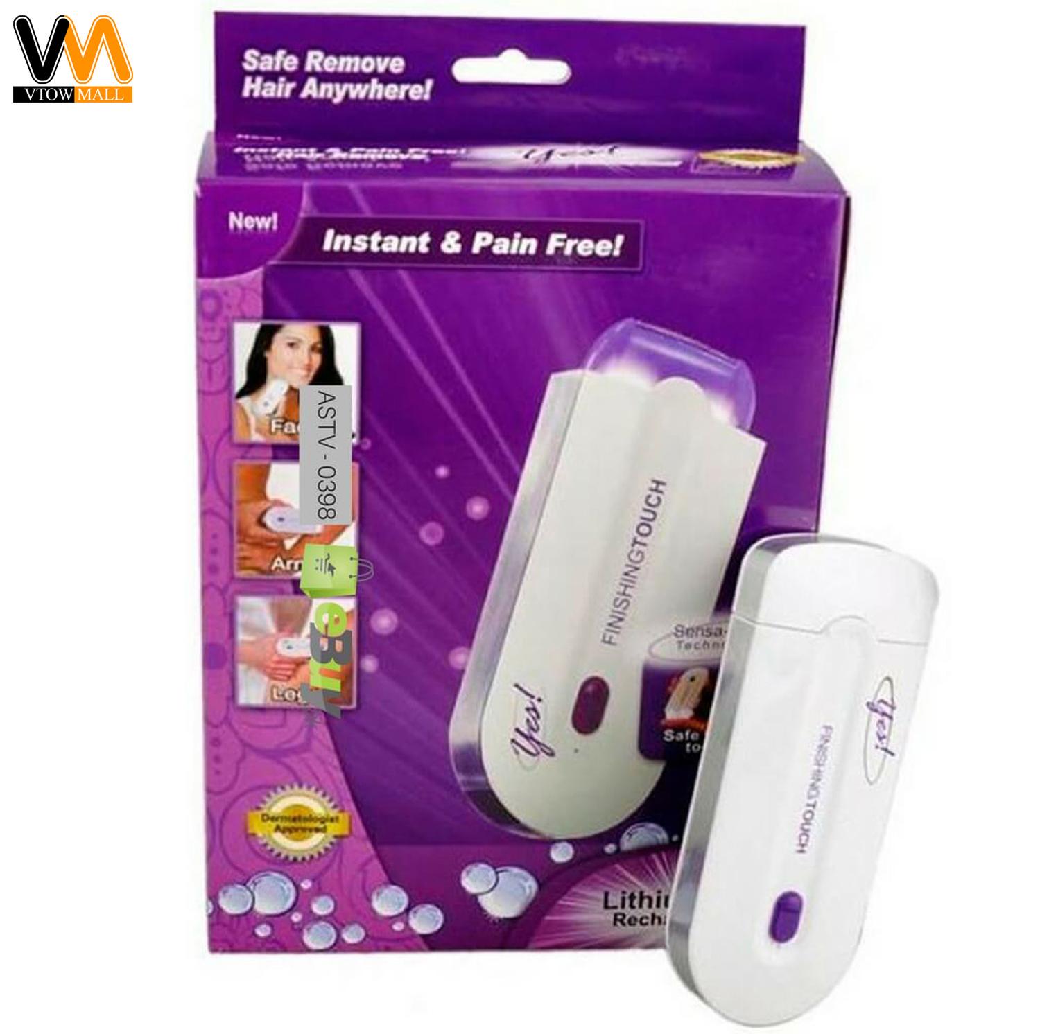 YES Finishing Touch Blue Light Shaver Epilator Hair Remover review and