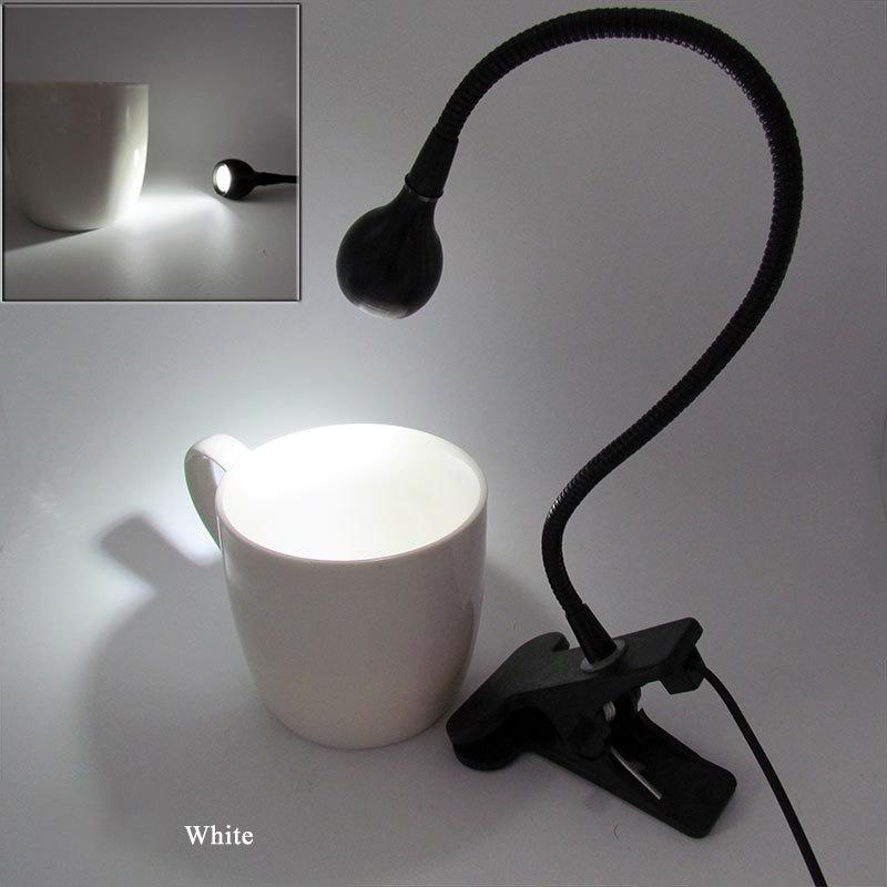 Shuaicai 5 V 3 wát LED USB Kẹp Để Bàn Với Linh Hoạt Cổ Ngỗng Dễ Thương Giường Đèn Trang Trí Bảo Vệ Mắt