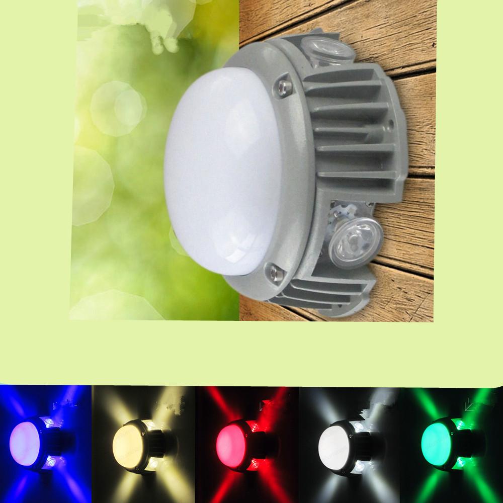 ĐÈN LED 9 W Đèn Tường Hiện Đại Ngoài Trời Chống Nước Đèn Tường Vườn Hiên Hiên Trước Cửa Cruccross Chiếu Sáng Đèn