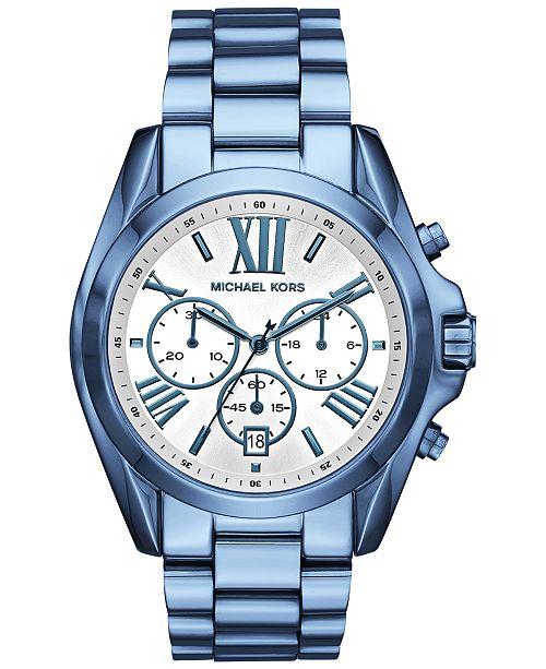 Mk blue cheap watch