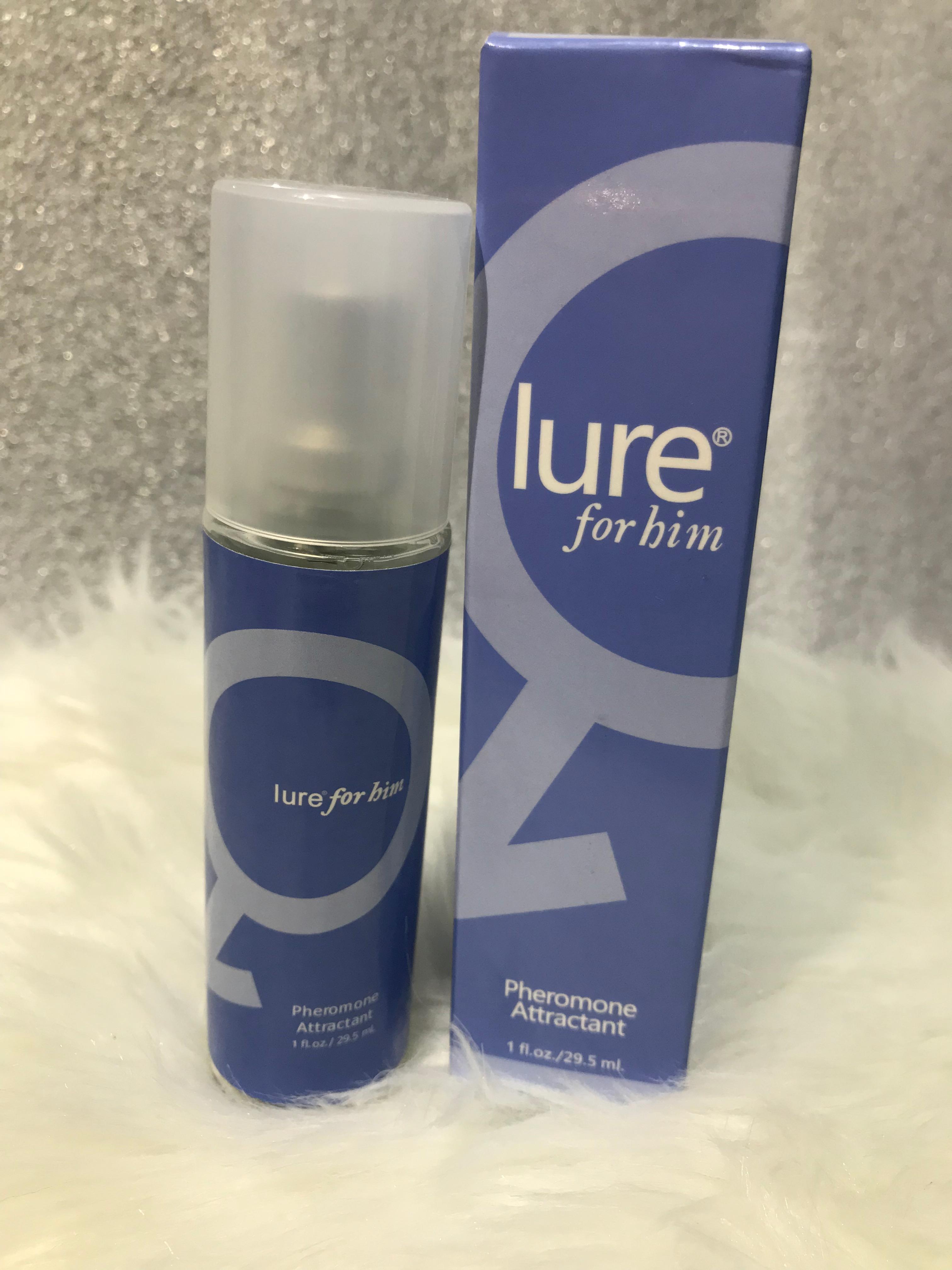 lure for him pheromone attractant cologne spray