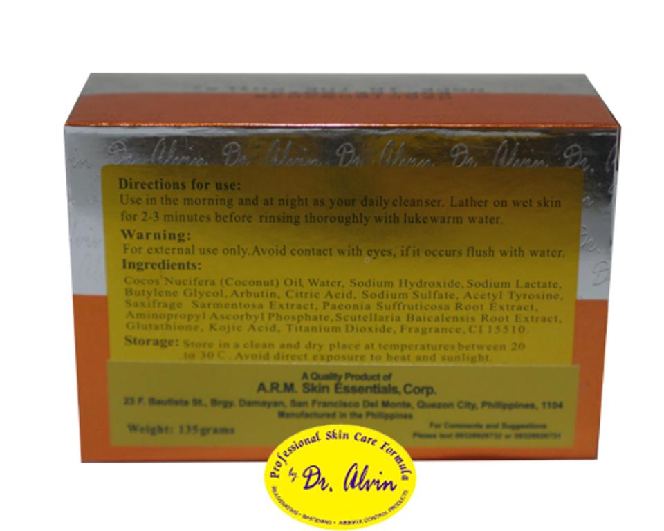 Dr Alvin Gluta Kojic Soap 135g Moisturizing Brightening Soap Kojic Acid  Skin Care Soap - Lazada | Lazada PH