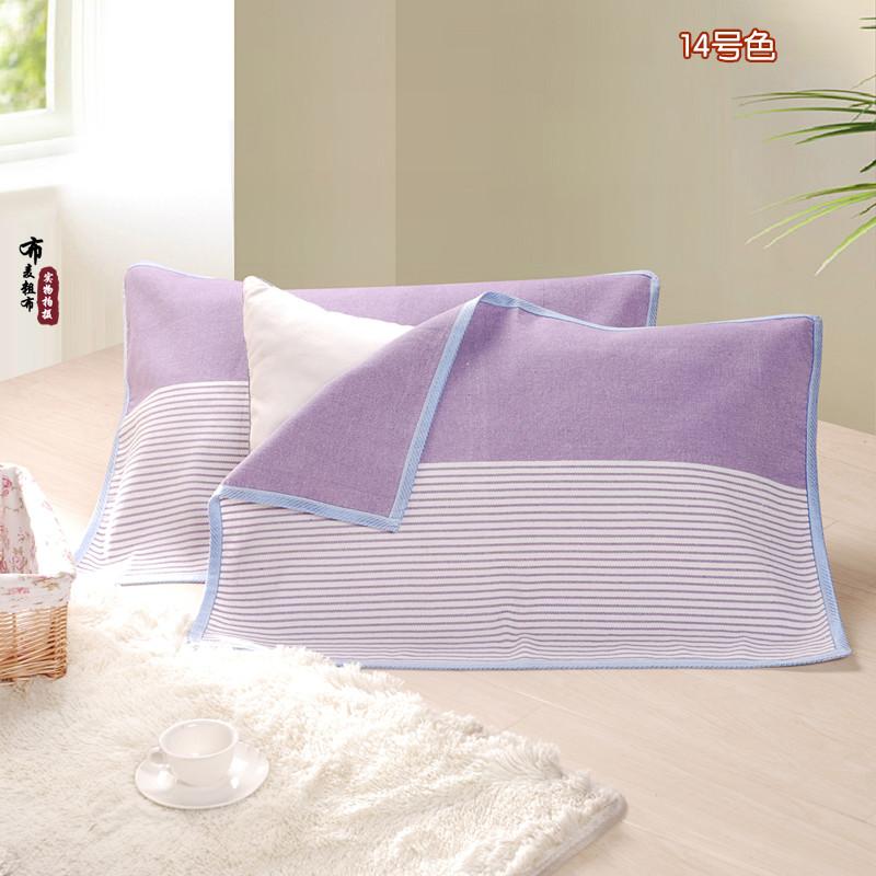 [Giá Ưu Đãi Hàng Ngày] Đặc Biệt Vải Thô Khăn Gối (Cặp) Dày 100% Cotton Người Lớn Khăn Gối Đơn Khăn Gối