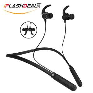 iFlashDeal หูฟังบลูทูธไร้สาย บลูทูธ 4.1 หูฟังสเตอริโอหูโทรศัพท์กับไมค์  Wireless Bluetooth Earphone Heaphone