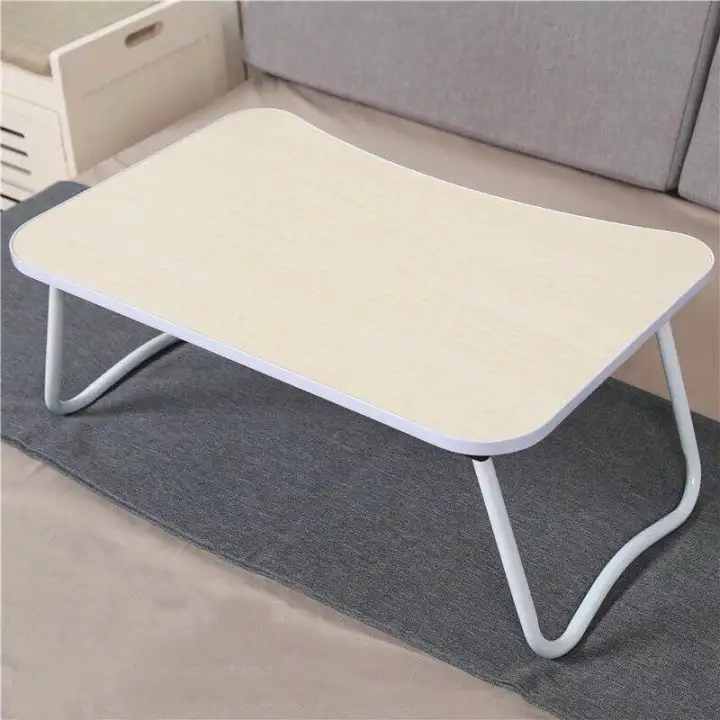 Bed Desk Laptop Table Students Learning Small Table Foldable