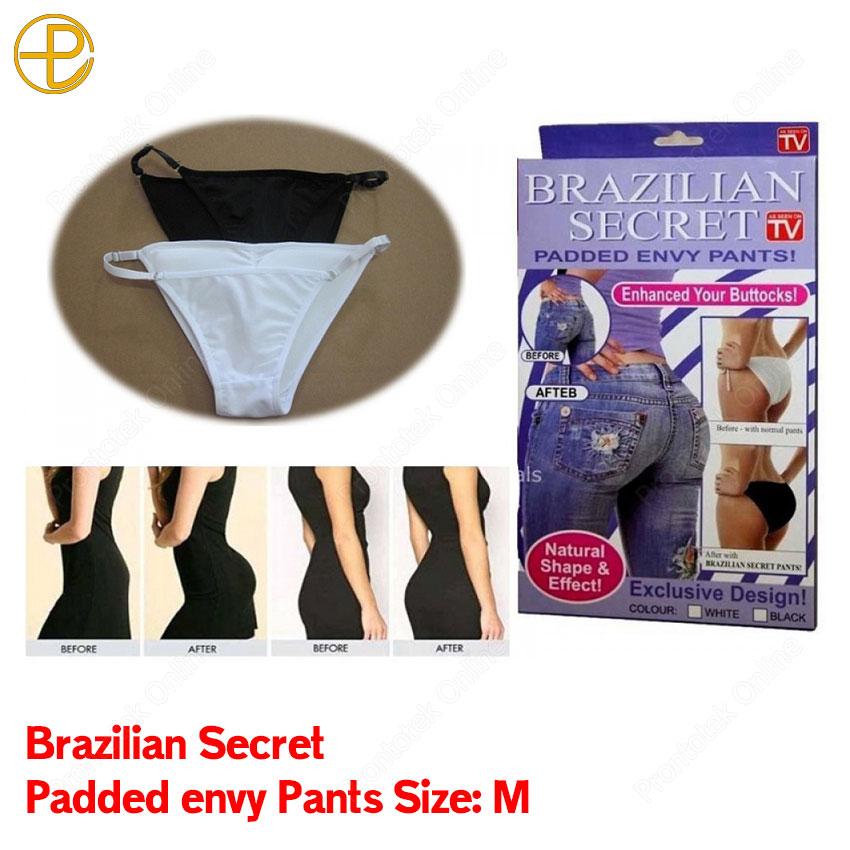 Brazilian Secret Padded Envy Pants Size M (Black) Lazada PH