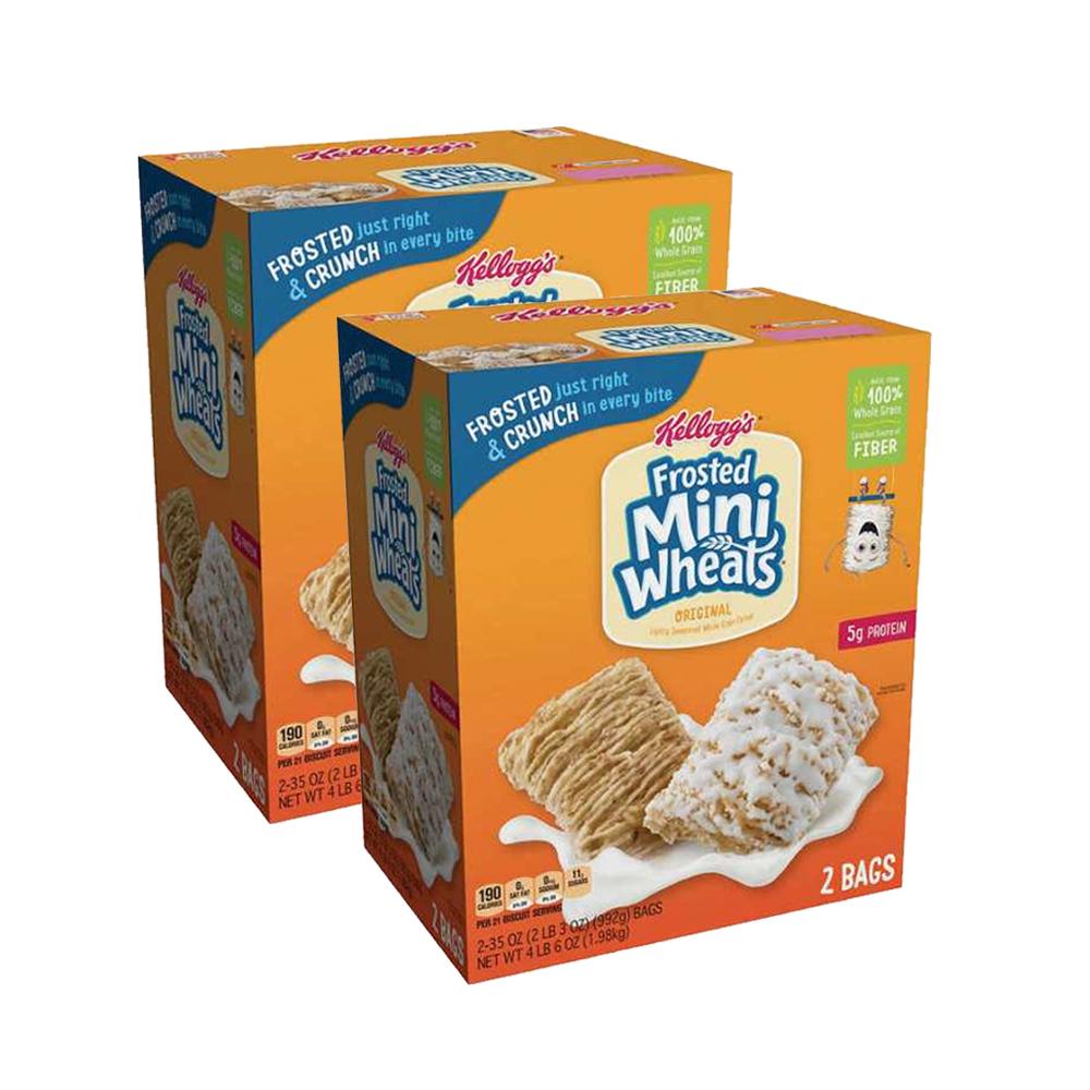 Kelloggs Frosted Mini Wheats 2 Pack (1.6kg per pack) | Lazada PH