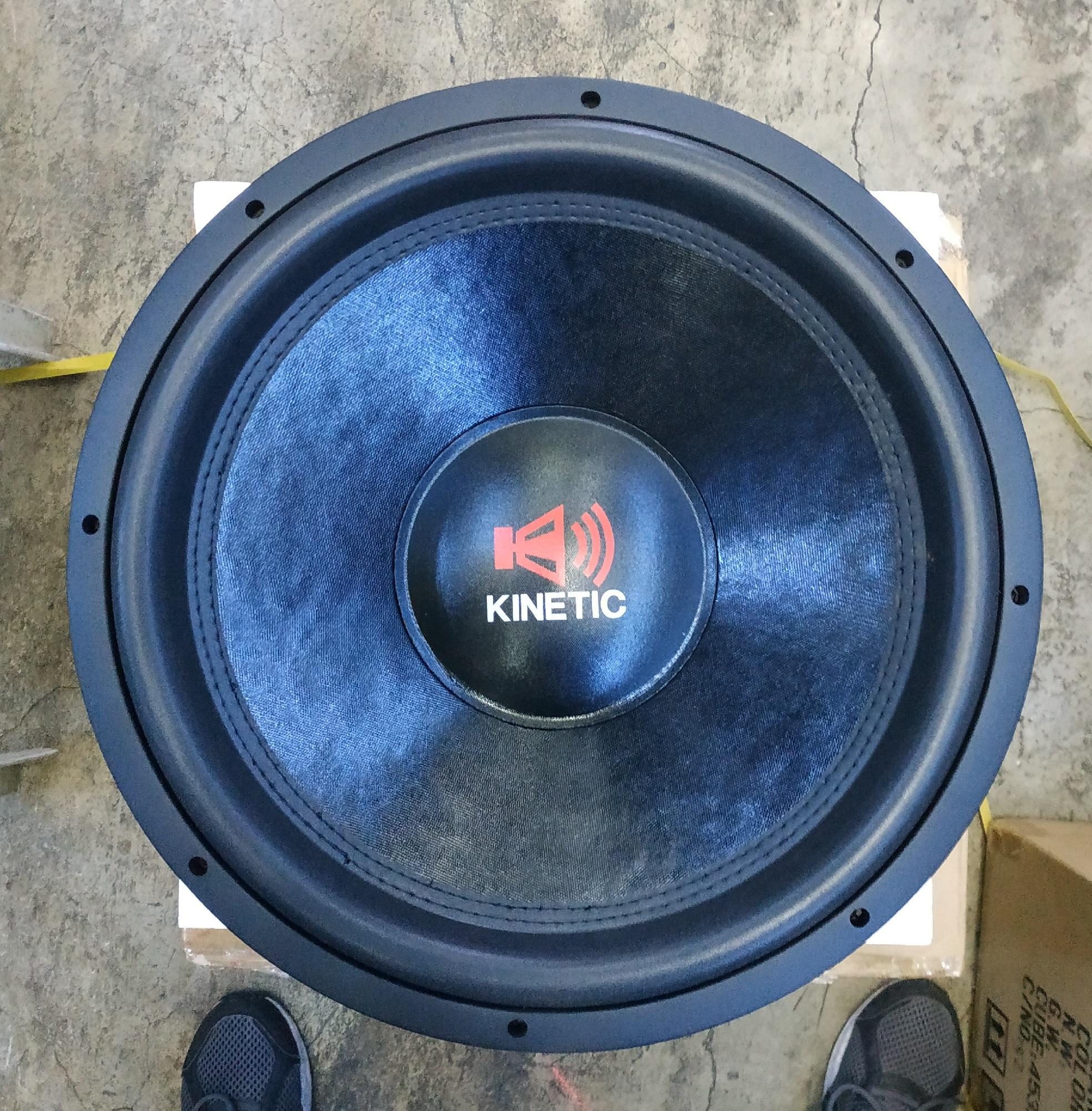 Original kinetic subwoofer shops price