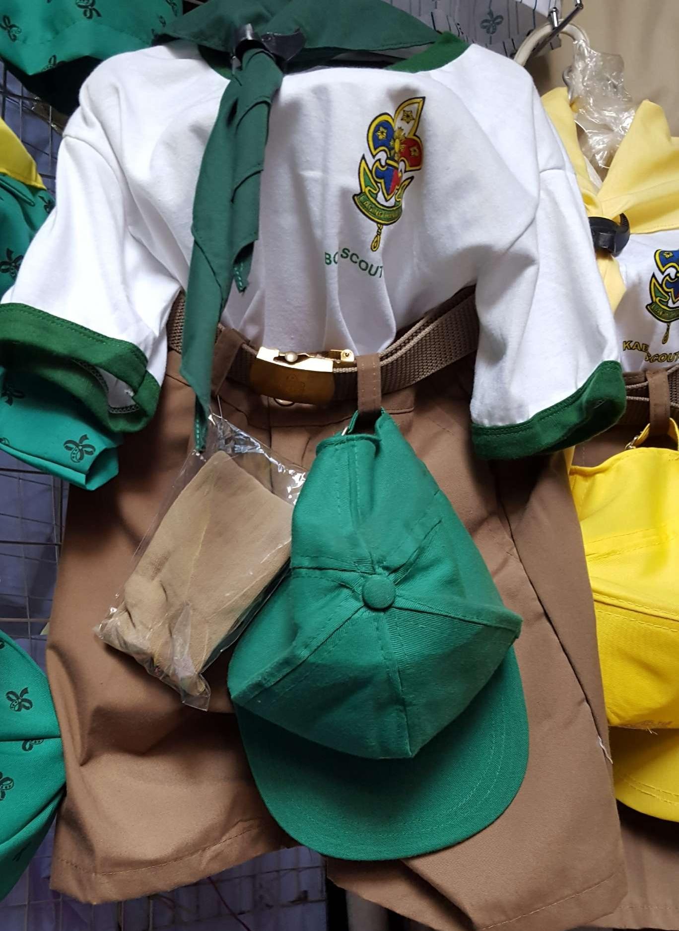 Boy scout uniform set for boy scout preferably Grade 3 to Grade 5 or as