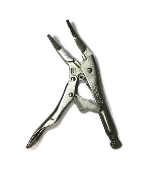 Irwin Vise Grip 6" Bent Nose Locking Pliers with Wire Cutter 6BN