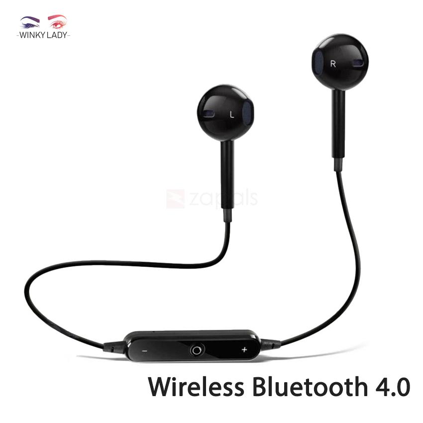 Wireless Bluetooth 4.0 Earphone Sport Running Headset With Mic