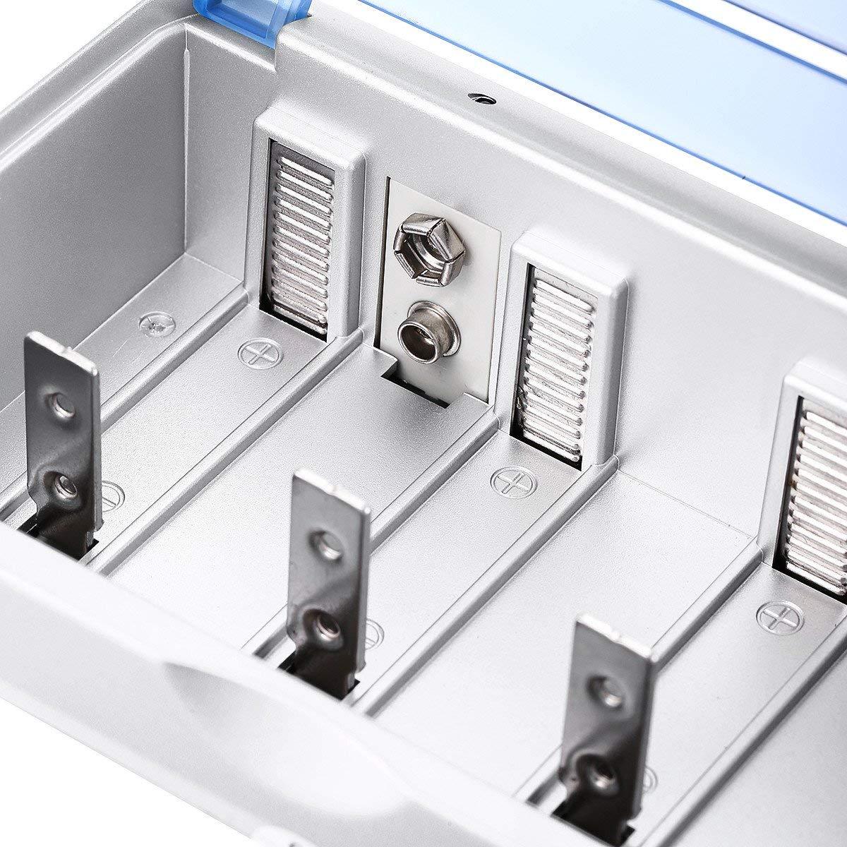 EBL Smart Battery Charger for C D AA AAA 9V NiMH NiCD Rechargeable