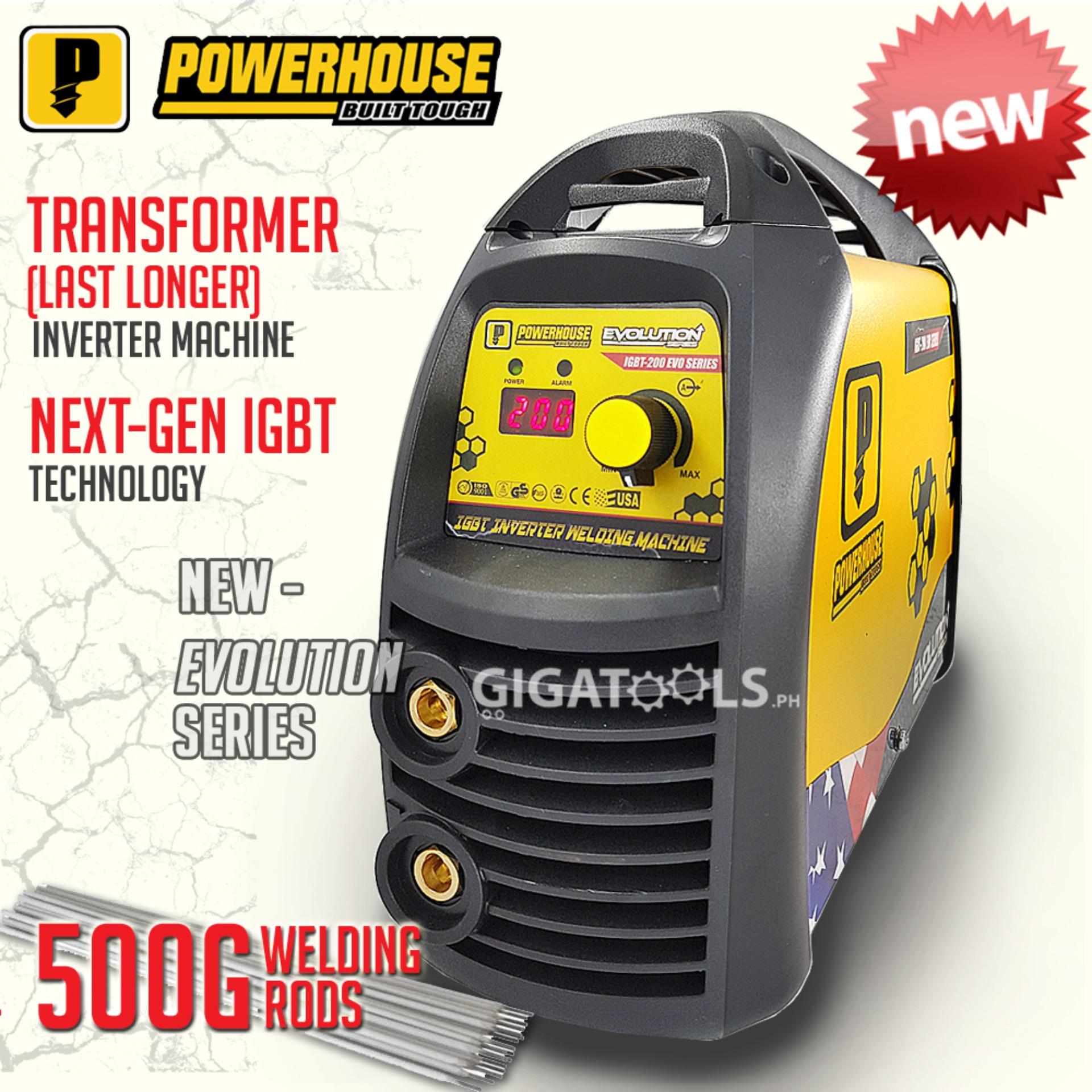 Powerhouse Evolution 200A Portable Inverter Welding Machine (100