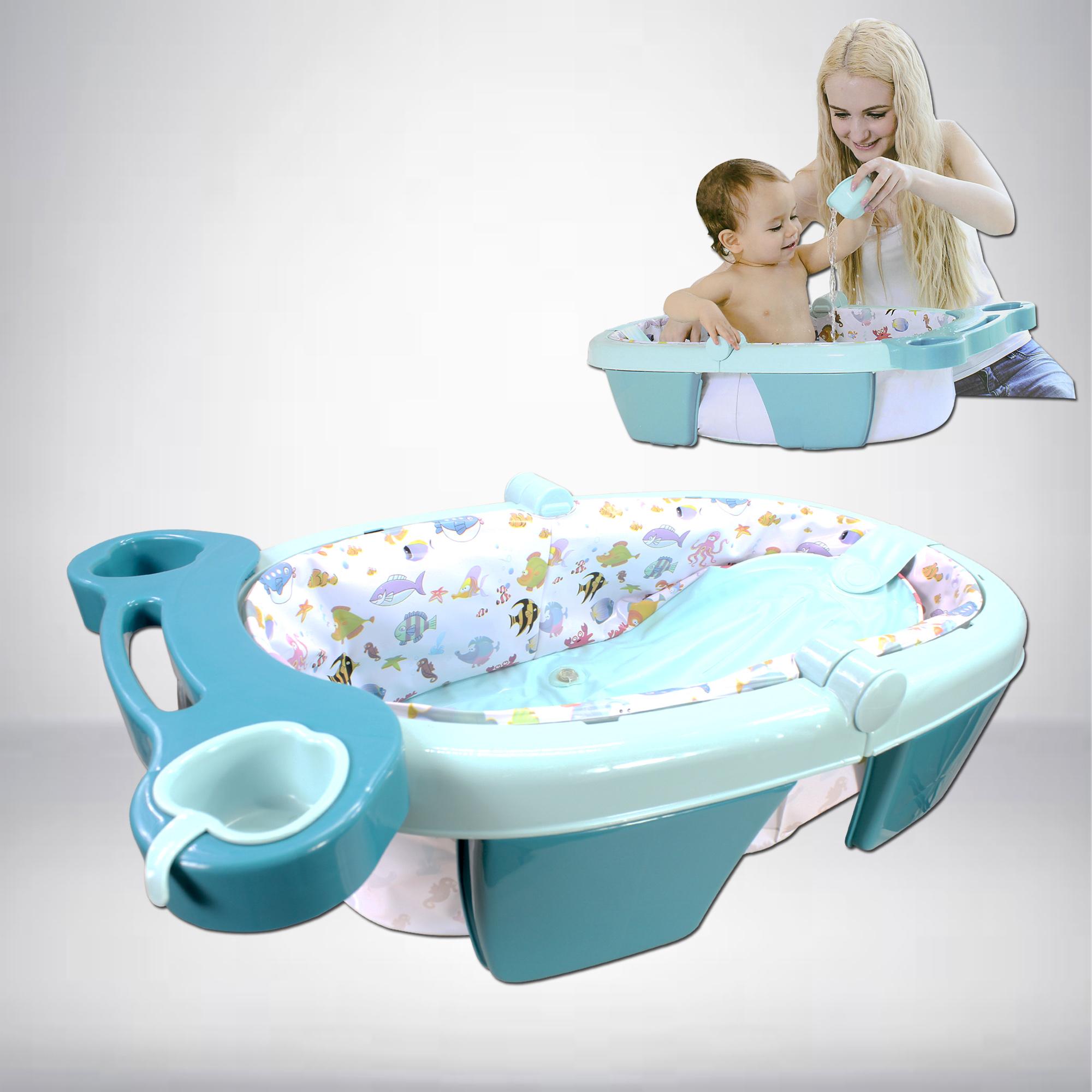 fold away baby bath