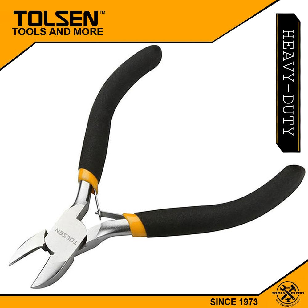 Tolsen Mini Diagonal Cutting Pliers EXCLUSIVE] (4.5") 10033 Bi