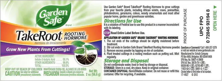 Garden Safe Takeroot Rooting Hormone Hg 93194 Lazada Ph