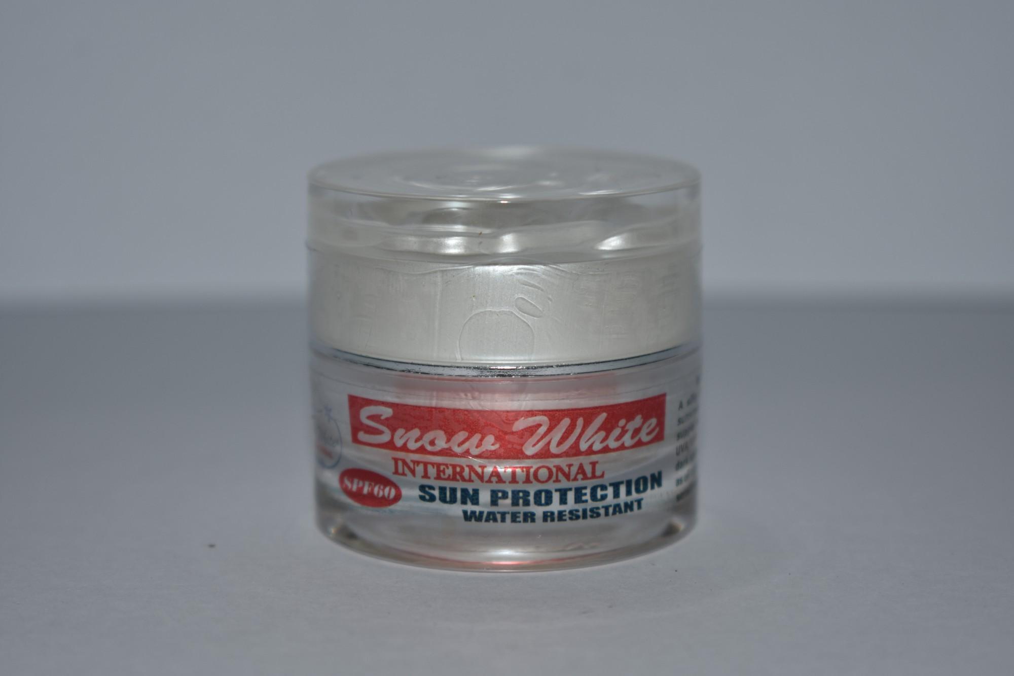 sunscreen snow white cream