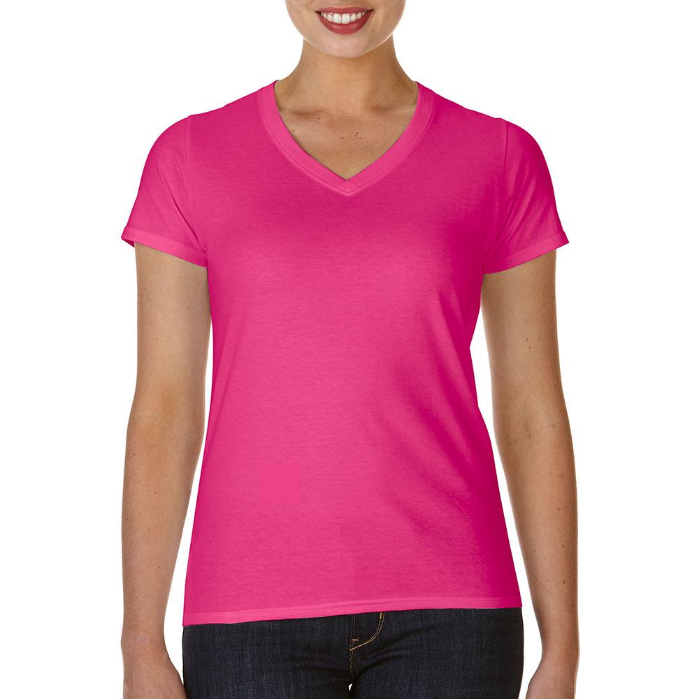 Gildan 63V00L Softstyle Ladies V-Neck T 