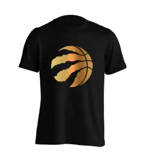 gold raptors shirt