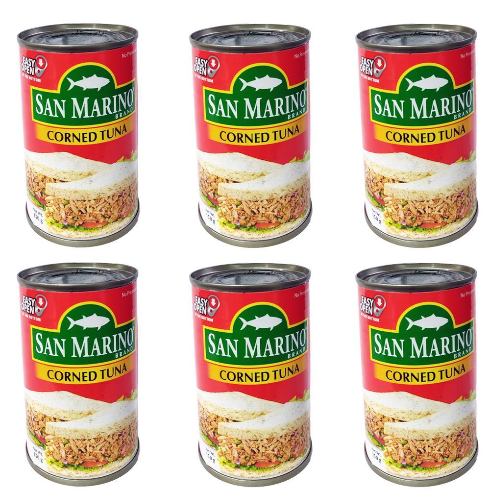 San Marino Corned Tuna 150g Set of 6 Lazada PH