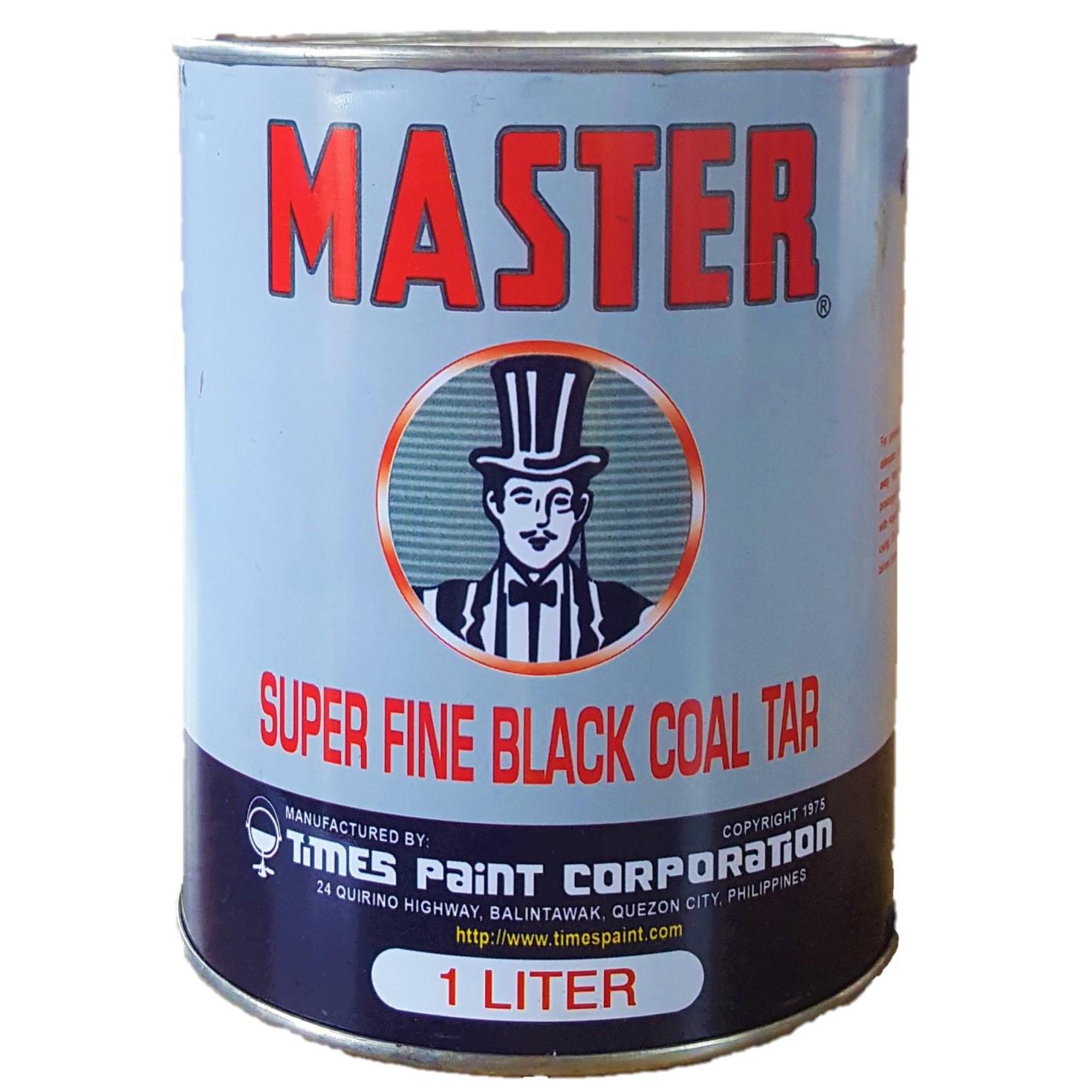 Master Super Fine Black Coal Tar - 1L | Lazada PH