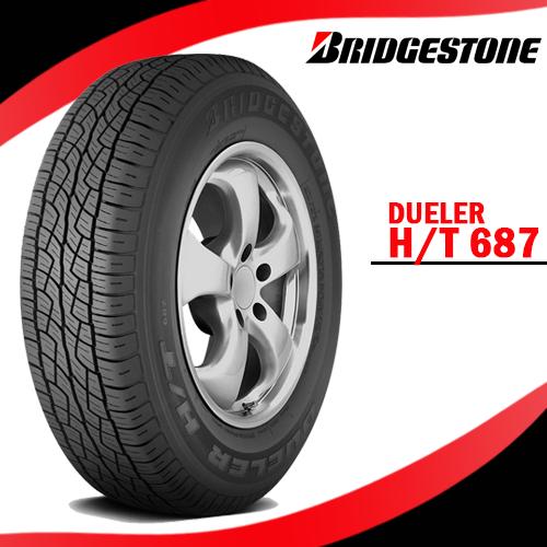 Bridgestone 225/65R17 102T Dueler H/T 687 Quality SUV Radial Tire ...