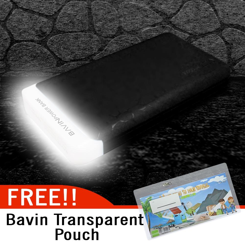 Bavin PC175 10000mAh Slim Powerbank with FREE Bavin Transparent Pouch