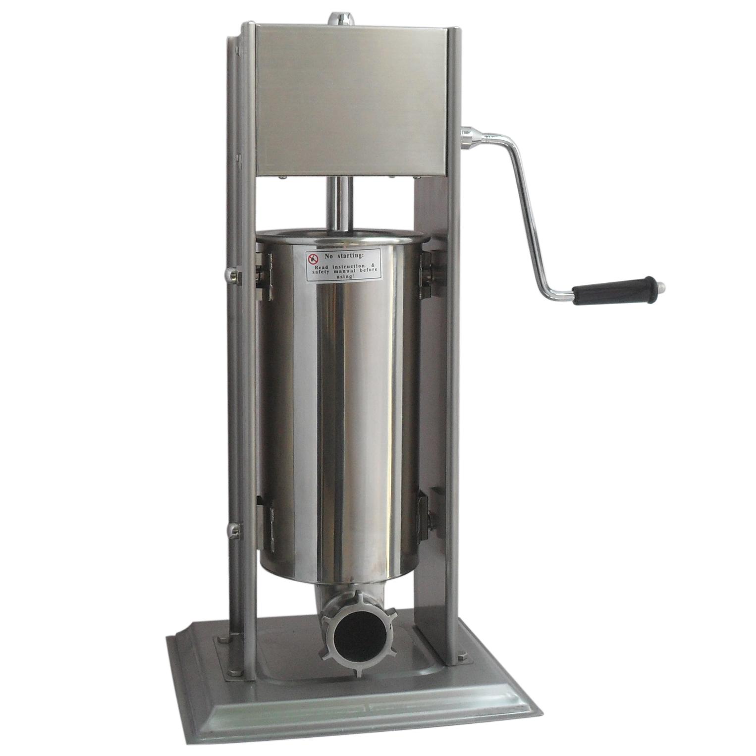 Sausage Maker Meat Stuffer Tv5l Manual Vertical Sausage Filler 5 Liter 