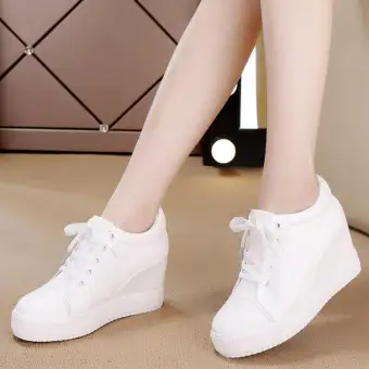 sports shoes wedge sneakers for girls 