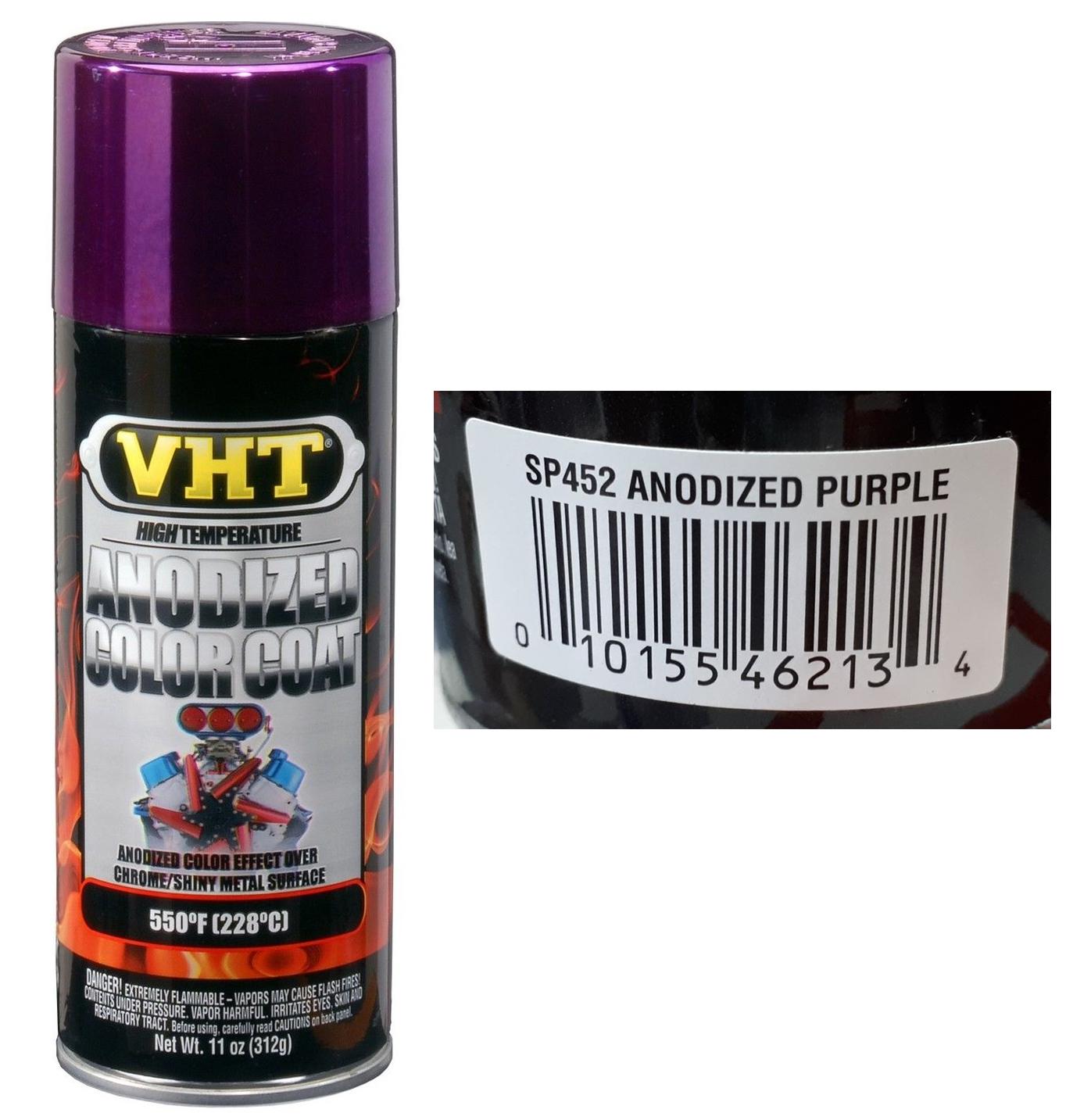VHT Anodized Color Coat Spray Paint (avail in anodized base coat