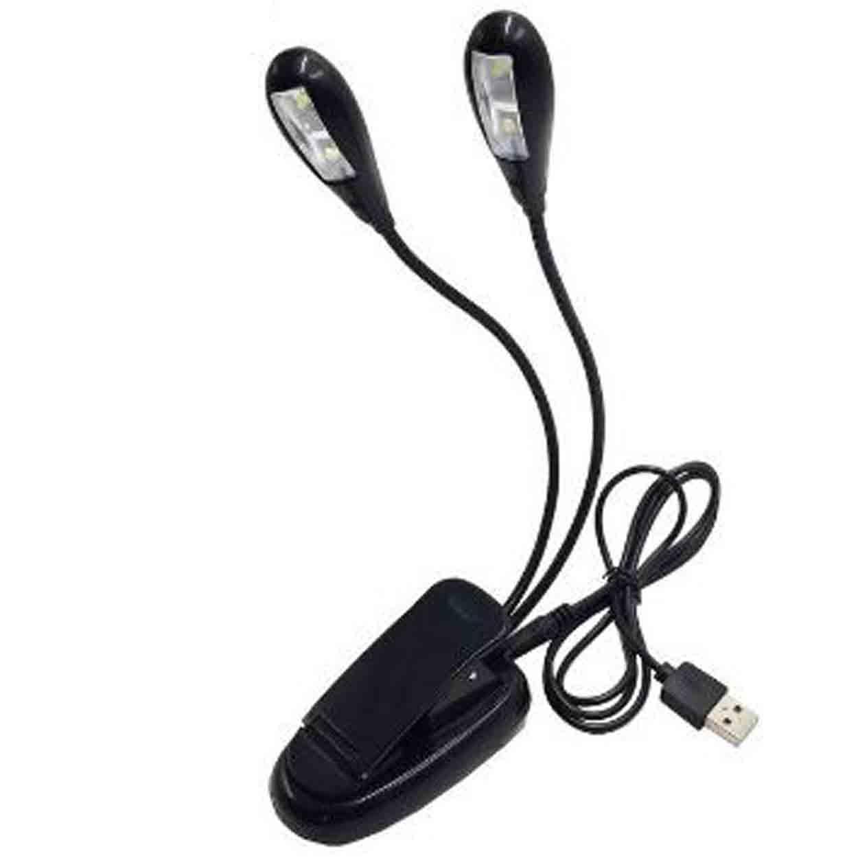 clip on computer light