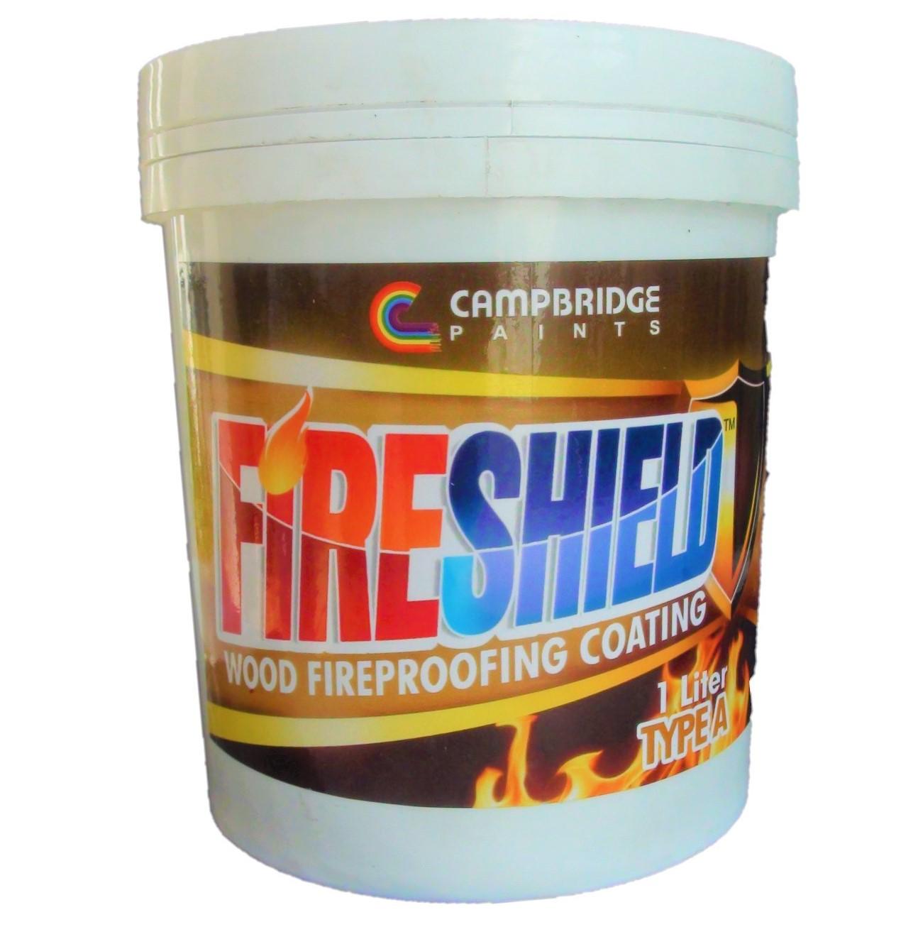 Campridge Fireshield Wood Fireproofing Coating 1L Lazada PH