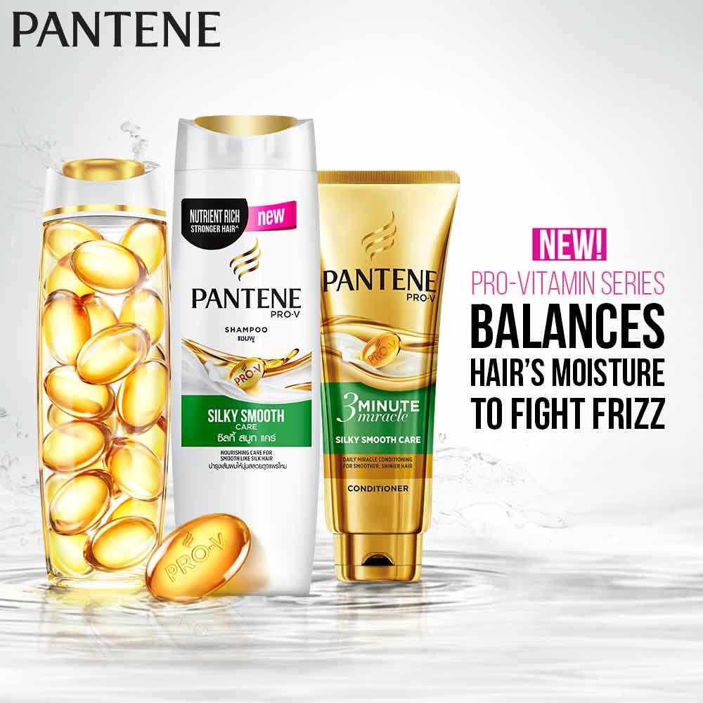 Pantene Silky Smooth Care Shampoo 180mL review and price