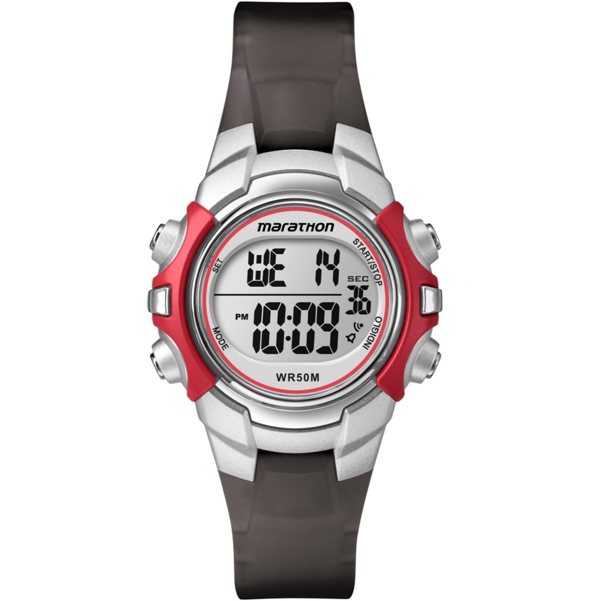 Timex Marathon White Plastic Watch For Unisex T5K807 SPORTS review and price