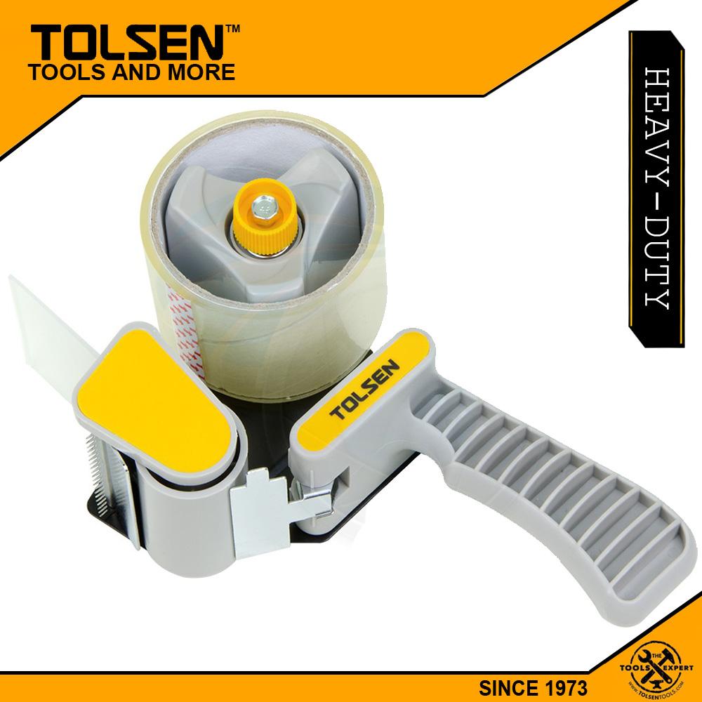 Tolsen Heavy Duty Hand Held Tape Dispenser with Free 1pc Tolsen Roll