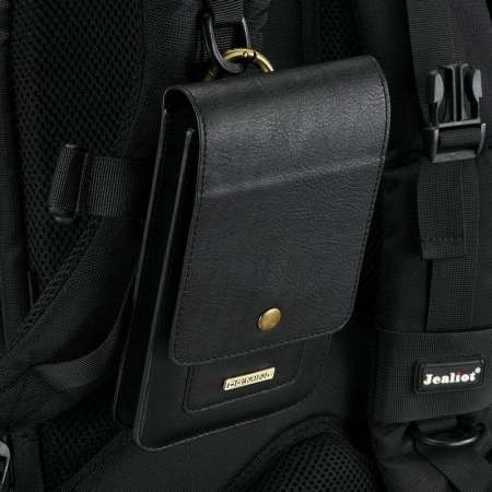 Outdoors Sport Phone Bag Case for Iphone XS Max iPhone XS 6 7 8 Plus Samsung Nova 3i OPPO A3S Leather Phone Wallet Pouch Belt Clip Case Holster 6.5 inch