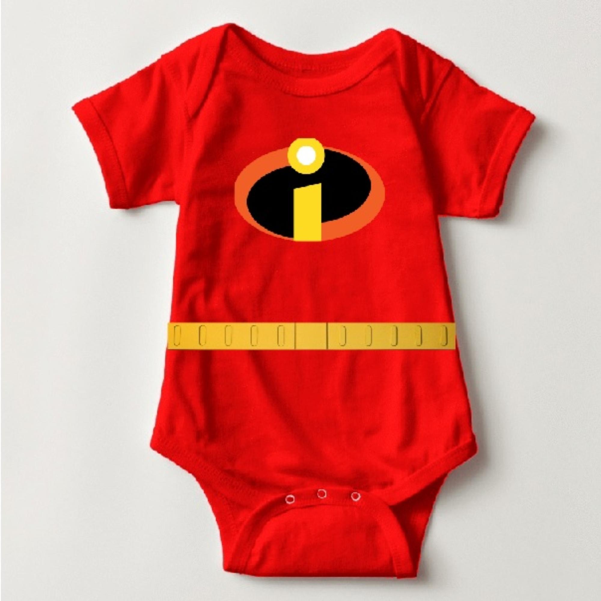 incredibles onesie baby